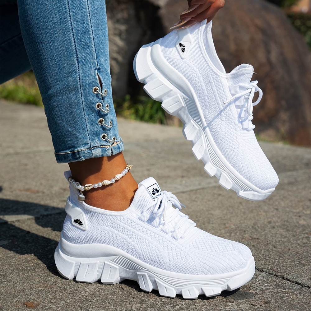 Women’s Memory Foam Walking Sneakers | Lightweight Arch Support Shoes